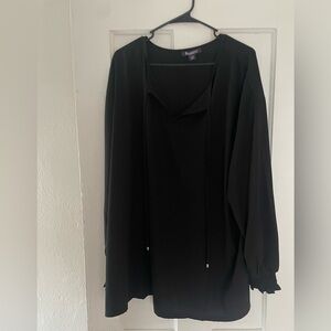 Roaman's Elegant Black Garment